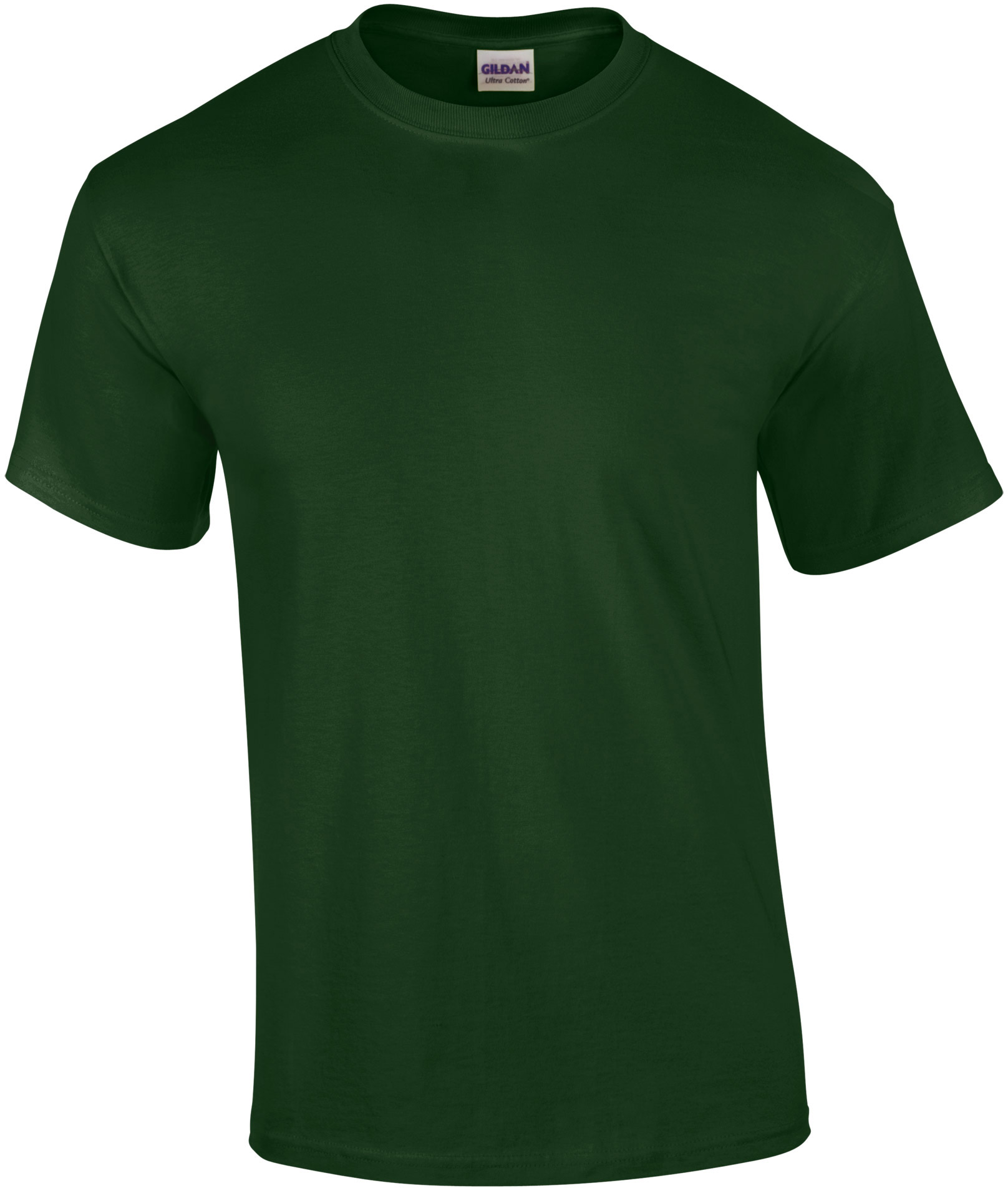 Tričko Gildan Ultra - lesní zelená 5XL